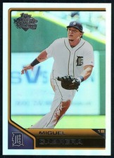 2011 Topps Lineage Diamond Anniversary Refractor Parallel #143 Miguel Cabrera picture