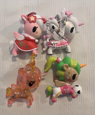 Tokidoki Unicorno & Mermicorno Lot of 4 Assorted Vinyl Blind Box Figures    #13 picture