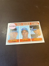 1969 Topps - High # Pat Kelly, Bill Butler, Juan Rios #619 (RC) picture