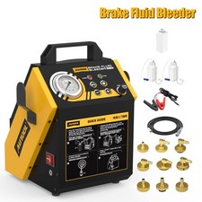 AUTOOL Car Brake Fluid Bleeder Electric Oil Bleeding Machine Kit With 9 Adapters picture