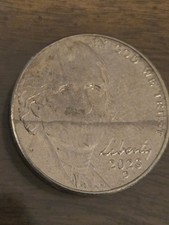 2023 Jefferson Nickel With Mint Error, Rare.. picture