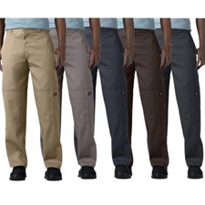 Dickies Men's 85283 Loose Fit Double Knee Cell Phone Pocket Work Pants picture