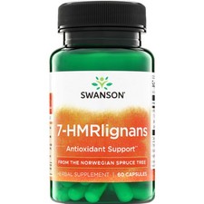 Swanson 7-Hmrlignans from Norwegian Spruce Tree 40 mg 60 Capsules picture