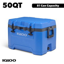 New 50 Quart Ice Chest Hard Cooler Camping Fishing Tailgating Beach Picnic picture