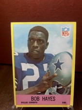 1967 PHILADELPHIA #52 BOB HAYES....NO CREASES,,VERY NICE..COWBOYS..HOFAMER picture