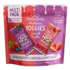 Nature's Garden Probiotic Yoggies, Mixed Berry & Strawberry, 0.7 Ounce (30 Pack) picture