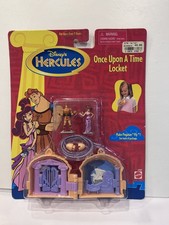 Vintage Mattel Disney Hercules Once Upon a Time Pocket Locket Playset 67807 picture