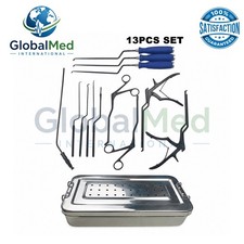 Posterior Lumbar Minimally Invasive Spine Instrument Set 13 Pcs Black W/Box picture