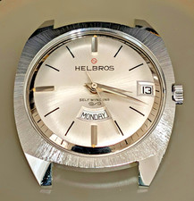 Vintage Helbros Automatic 17 Jewels Day/Date - 34mm - Fresh Service - Excellent picture