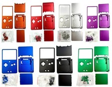 Unhinged Metal GBA SP Housing Boxy Style for Nintendo GameBoy Advance SP Pixel picture