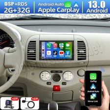 For Nissan Micra 2005-2007 Android Auto Apple Carplay Car Stereo Radio GPS Navi picture