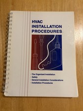Vintage Carrier HVAC Installation Procedures Handbook - Rare Guide picture