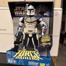 Star Wars CloneWars Force Battlers Captain Rex Figure NEW 2010 Hasbro Sealed picture