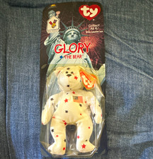 Ty Beanie Babies Glory the Bear McDonald's Happy Meal Toy 1999 Vintage picture