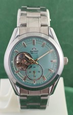 Orient Automatic Sky Blue Dial Men Wristwatch | Pre-owned Working Condition picture