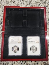 NGC COLLECTION 1958 & 1958 PROOF 67 ONE WITH  