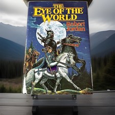 Robert Jordan The Eye of the World Wheel of Time Vol 1 1990 HC Dust Jacket picture