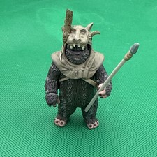 Star Wars Figure Saga Teebo Ewok loose no spear 2002 ROTJ Army Builder Rare HTF picture