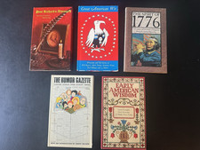 Vintage Hallmark Editions Mini Books 1967-74 American History Lot of 5 picture