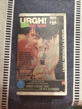 URGH A MUSIC WAR V/A VHS NTSC RARE 1985 XTC Police Punk DEVO Cramps X 999 picture