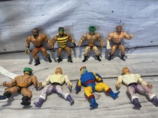 Lot Of 8 HE-MAN MOTU MASTERS OF THE UNIVERSE Action Figures Vintage 1980s Toys picture