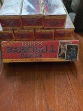 1988 Topps Baseball Cards Complete Set (792 Cards) Factory Sealed picture