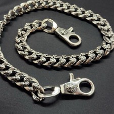 Chrome Hearts Cross Cuban Link Wallet Chain 20 inches picture