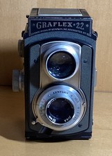 Graflex 22 TLR Twin Lens Reflex 120 mm Camera Century Model 200 Very Nice Shape picture
