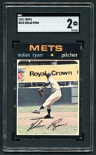 Nolan Ryan 1971 Topps SGC 2 Baseball Card Vintage Graded New York Mets MLB #513 picture