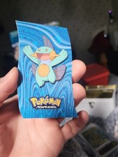 RARE Marshtomp Pokémon Advanced Challenge Topps Die Cut Evolution Card 5 of 18  picture