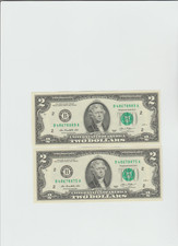 2 -$2- 2013 Federal Reserve Notes picture