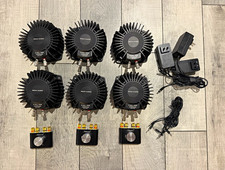 6x DOUK AUDIO Bass Shakers 50W 6Ω + 3 Amps Racing Sim Haptic Feedback Bundle picture