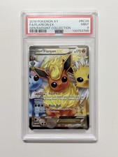 Pokemon 2016 Flareon EX Full Art Holo RC28-32 PSA 9 picture