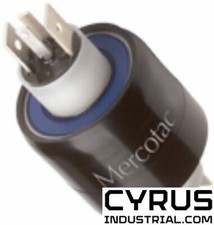 MERCOTAC 430 rotary electric connector, 4 conductors, 2@4amps, 2@30amps, 250VAC picture