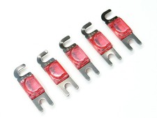 KnuKonceptz Silver Plated Mini ANL 50A Fuse 5pk MIDI picture