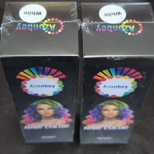 Azonbey WHITE Temporary Hair Dye 120mL Hair Color for Hair (SET OF 2) picture