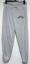 vtg Champion PRINCETON GRAY SWEATPANTS LARGE 70s/80s Blue Bar Label Tri-Blend picture