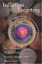Inflation Targeting  hardcover Used - Very Good picture