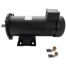 Permanent Magnet DC Motor 1HP 1750 RPM 90 Volt 56C Frame Enclosure Type TEFC picture