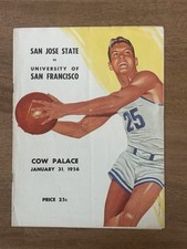Bill Russell/KC Jones Program San Jose Vs  San Francisco Cow Palace/Celtics picture