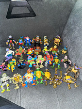 Playmates Toys TMNT Mixed Lot Action Figures Raphael Donatello Leonardo No Box picture