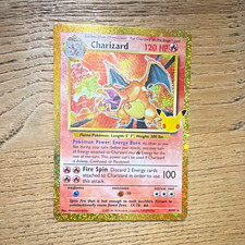 Charizard 4/102 Base Set Holo Rare Eng 1999 120HP 30th MINTY picture