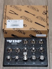 VIM 13pc XZN S2 Triple Square 3/8dr Stubby Bit Driver Socket Set sz4-18 #XZN100A picture