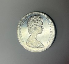 1965 Canadian Voyageur .80 Sterling Silver Dollar picture