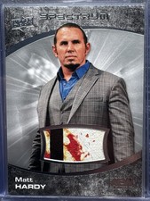 MATT HARDY 2021 Upper Deck AEW Spectrum Memorabilia EVENT WORN SHIRT RELIC picture