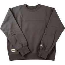 Tracksmith New England taupe-brown Crewneck Sweatshirt Mens Medium Hare Logo picture