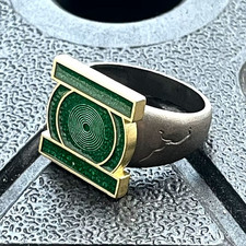 UPDATED John Stewart Green Lantern Cosplay Ring 2026 Resin Printed picture