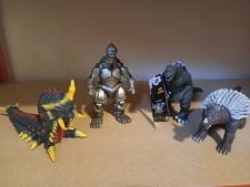 Bandai Godzilla Jr., Batra, Mechagodzilla II, Anguirus  Figures  picture