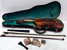 Vintage Acoustic Violin Copy of Nicolaus Amati Made in Germany With Case Bow picture
