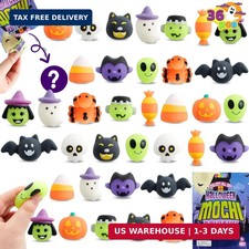 JOYIN 36 Pcs Halloween Mochi Squishy Toy in Blind Bags with 12 Characters for St picture